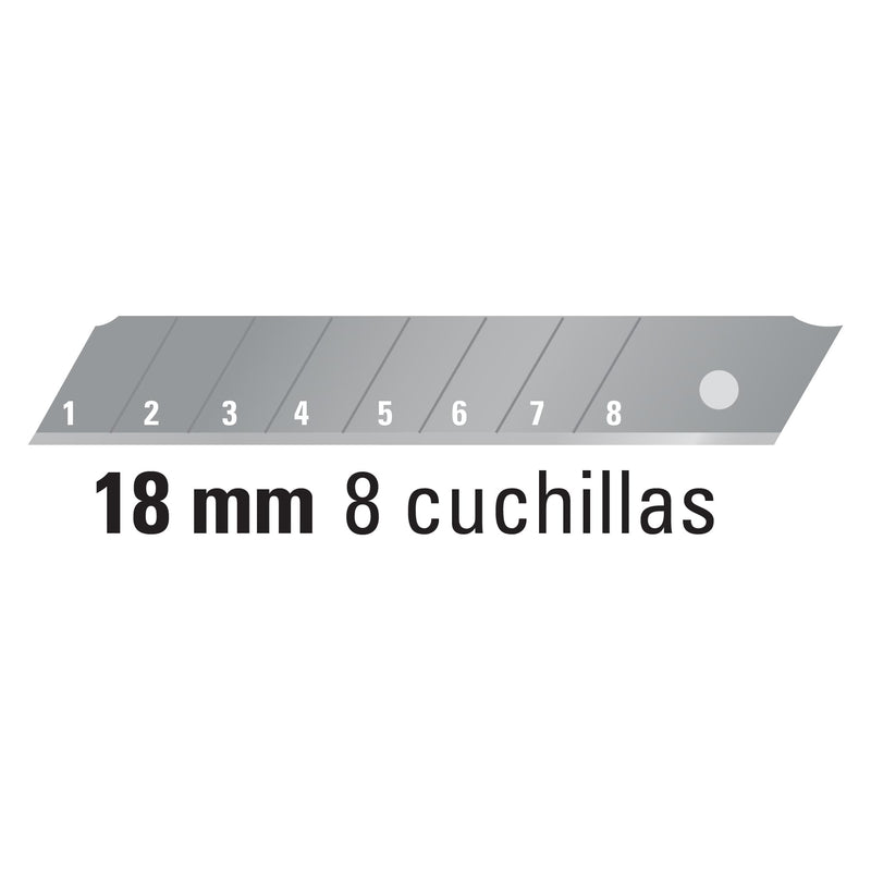 Cuchillo cartonero Truper 6"