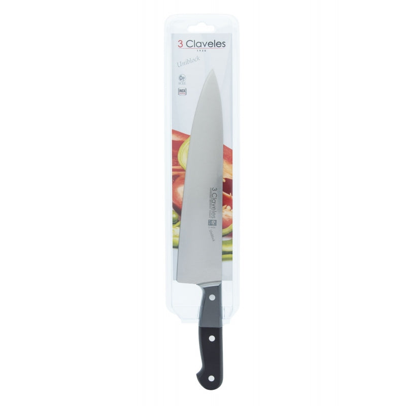 Cuchillo Cocinero 25 cm 3 Claveles.