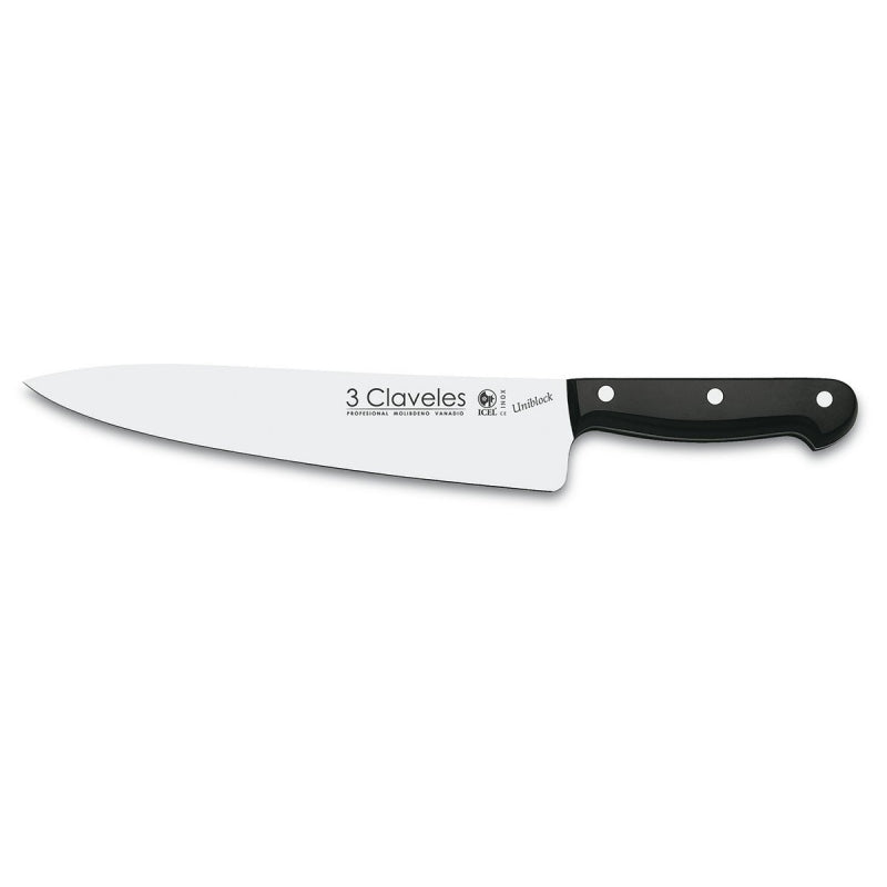 Cuchillo Cocinero 25 cm 3 Claveles.